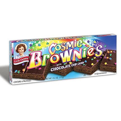 Little Debbie Cosmic Brownies With Chocolate Chip Candy (372g) - America ‼️ BEST BEFORE: 19TH APRIL 2024 ‼️