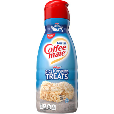 Coffee Mate Limited Edition Rice Krispies Treats Coffee Creamer 946ml - America