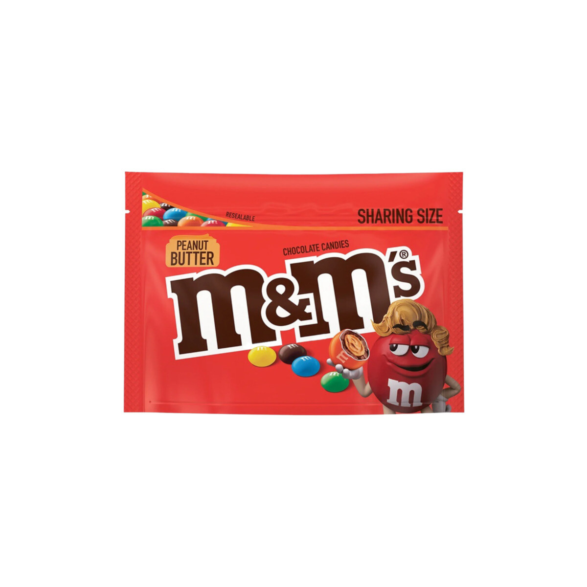 M&amp;M’s Peanut Butter Chocolate Candies Sharing Size (255g) - America