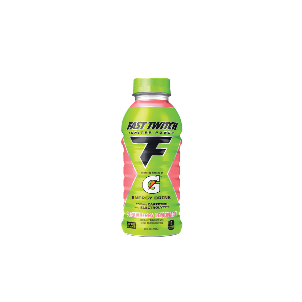 Gatorade Fast Twitch Strawberry Lemonade Energy Drink (355ml) America