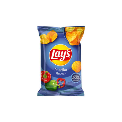 Lay’s Potato Chips Paprika Small Bag (40g) - Belgium
