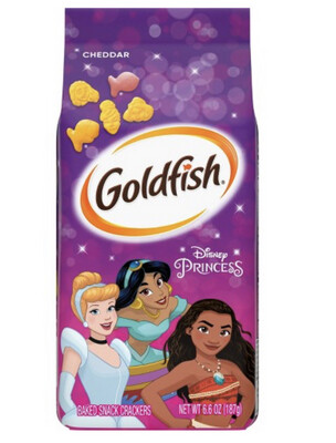 Disney Princess Cheddar Goldfish 187g- America