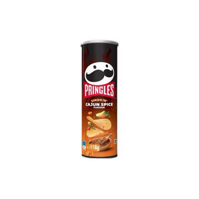 Pringles Smokin’ Cajun Spice Tube (120g) - Australia
