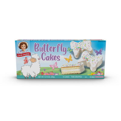 Little Debbie Spring Butterfly Cakes 10-Pack (305g) - America ‼️ BEST BEFORE: 23RD MARCH 2024 ‼️
