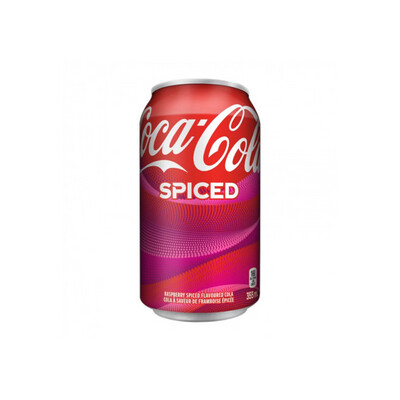 Coca Cola Raspberry Spiced Soda Can (355ml) - Canada