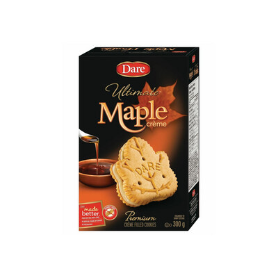 Dare Ultimate Maple Crème Premium Crème Filled Cookies (300g) - Canada