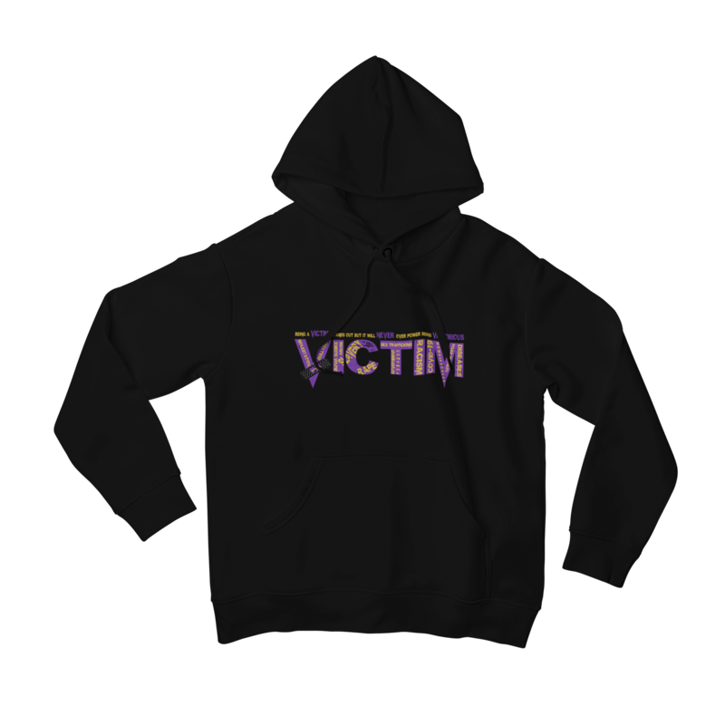 Omega Psi Phi Inspired VICTIM Hoodie