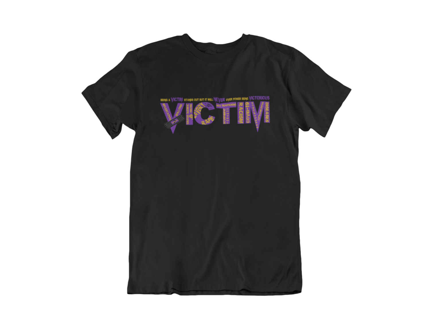 Omega Psi Phi Inspired VICTIM T-Shirt