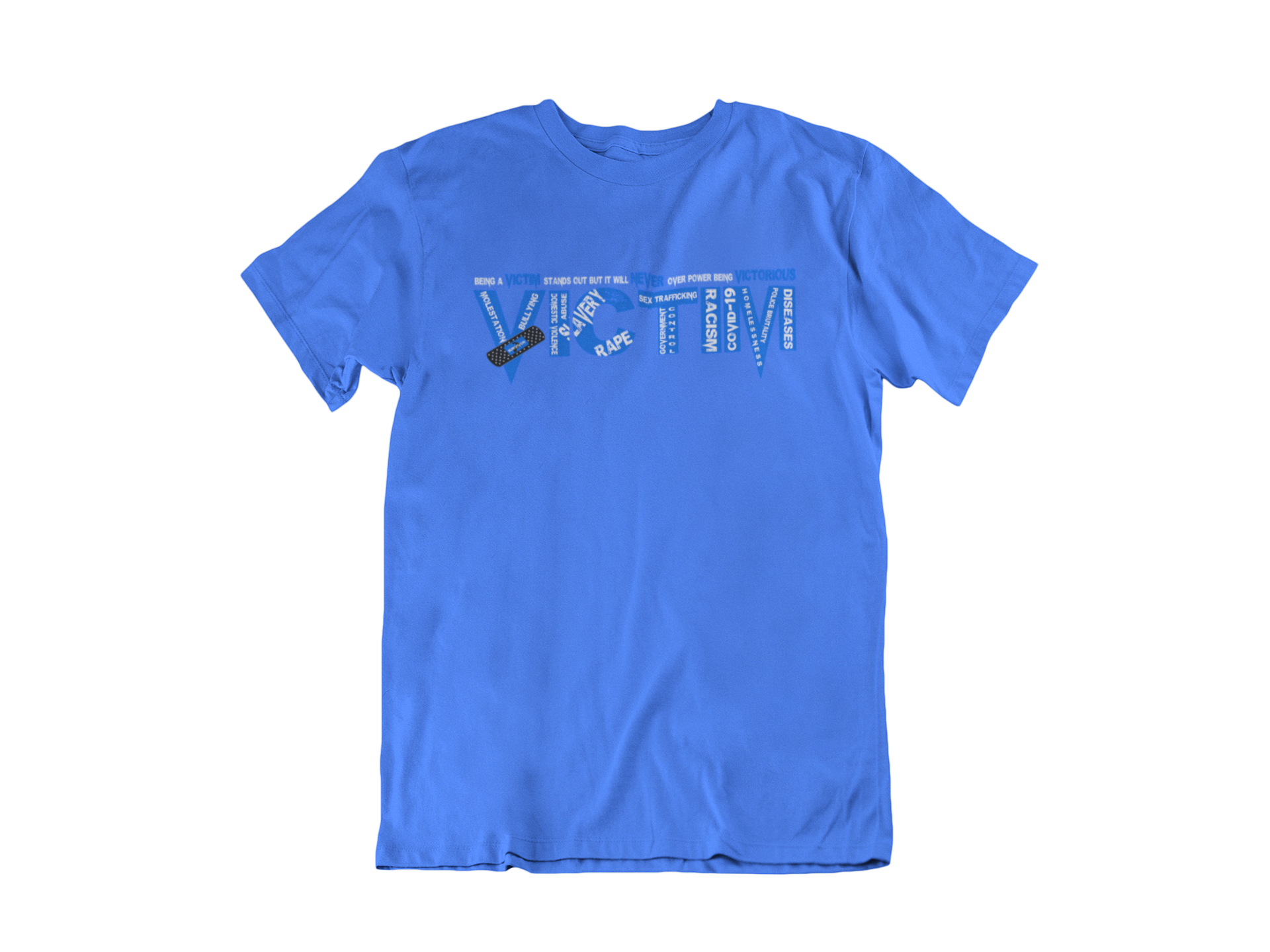 Phi Beta Sigma Inspired VICTIM T-shirt