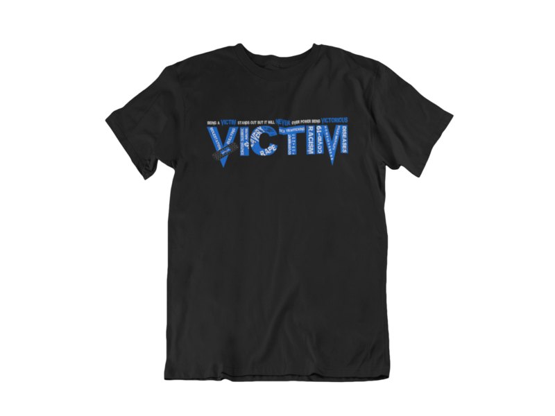 Phi Beta Sigma Inspired VICTIM T-shirt