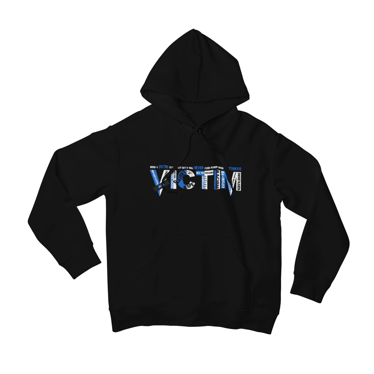 Zeta Phi Beta Inspired VICTIM Hoodie