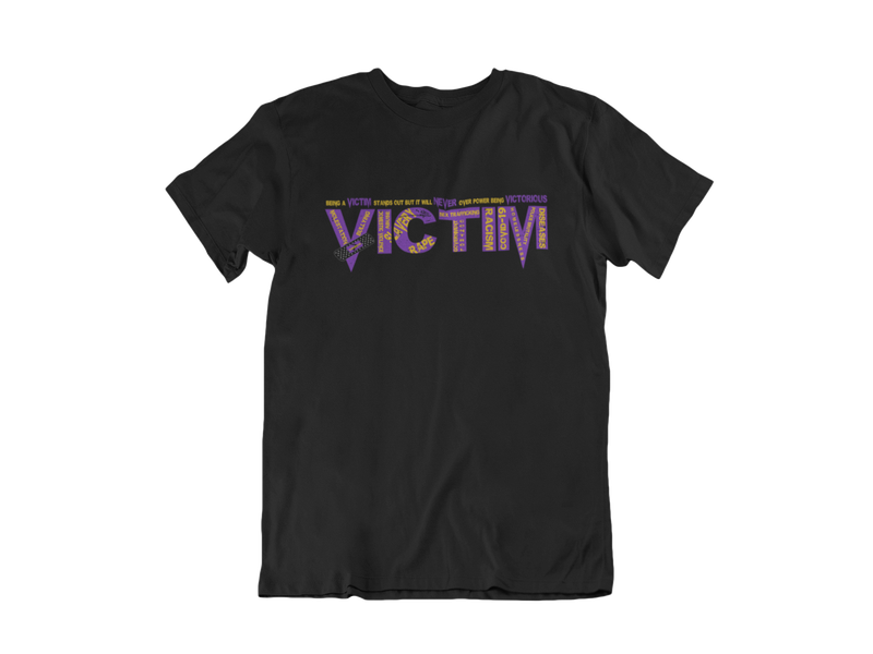 Omega Psi Phi Inspired VICTIM T-Shirt