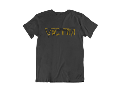Alpha Phi Alpha Inspired VICTIM T-Shirt