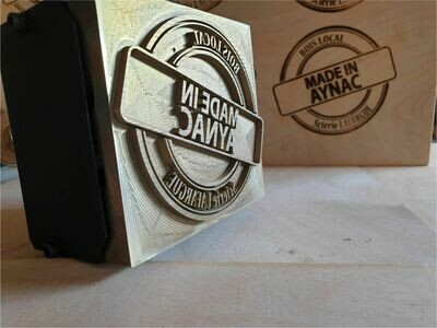Electric branding iron HLP 138 - 120x100 mm with engraving