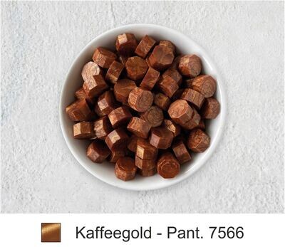 Pearl Sealing Wax - Coffee-Gold