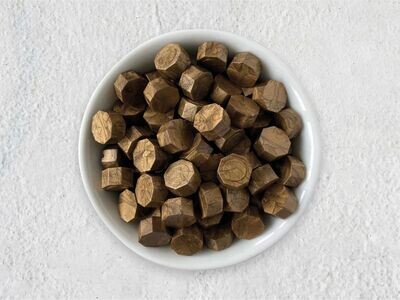 Sealing Wax Beads in Glass Bottle - Bronze