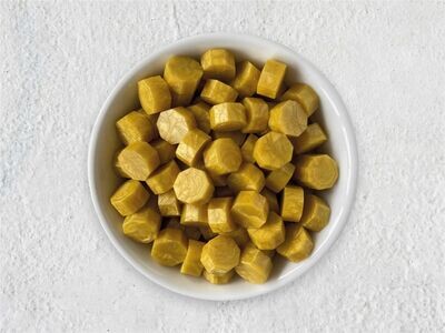 Sealing Wax Beads in Glass Bottle - Sunny Yellow