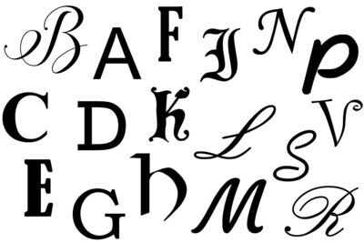 Our Standard Fonts