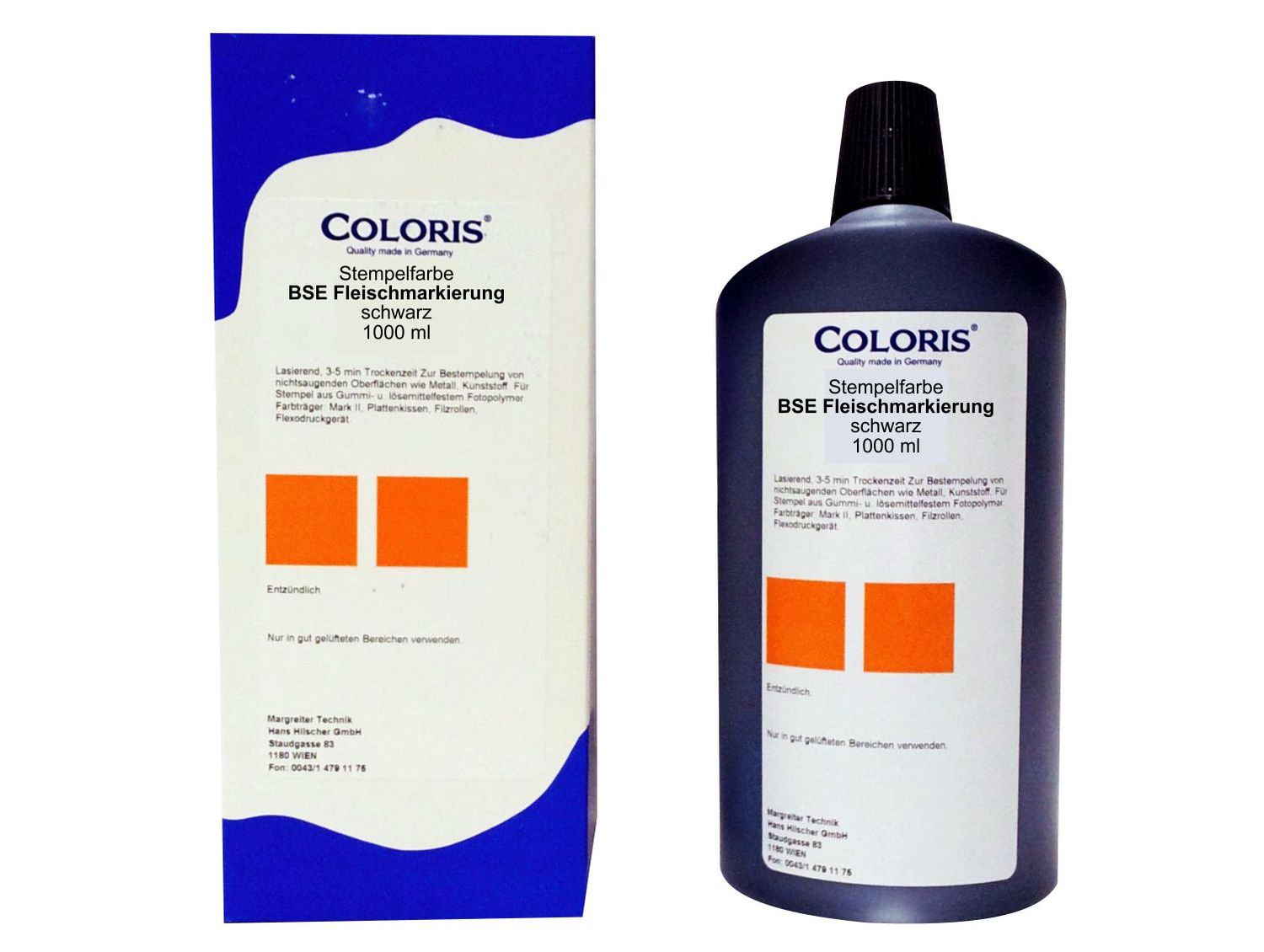 Coloris Meat Stamping Ink EU