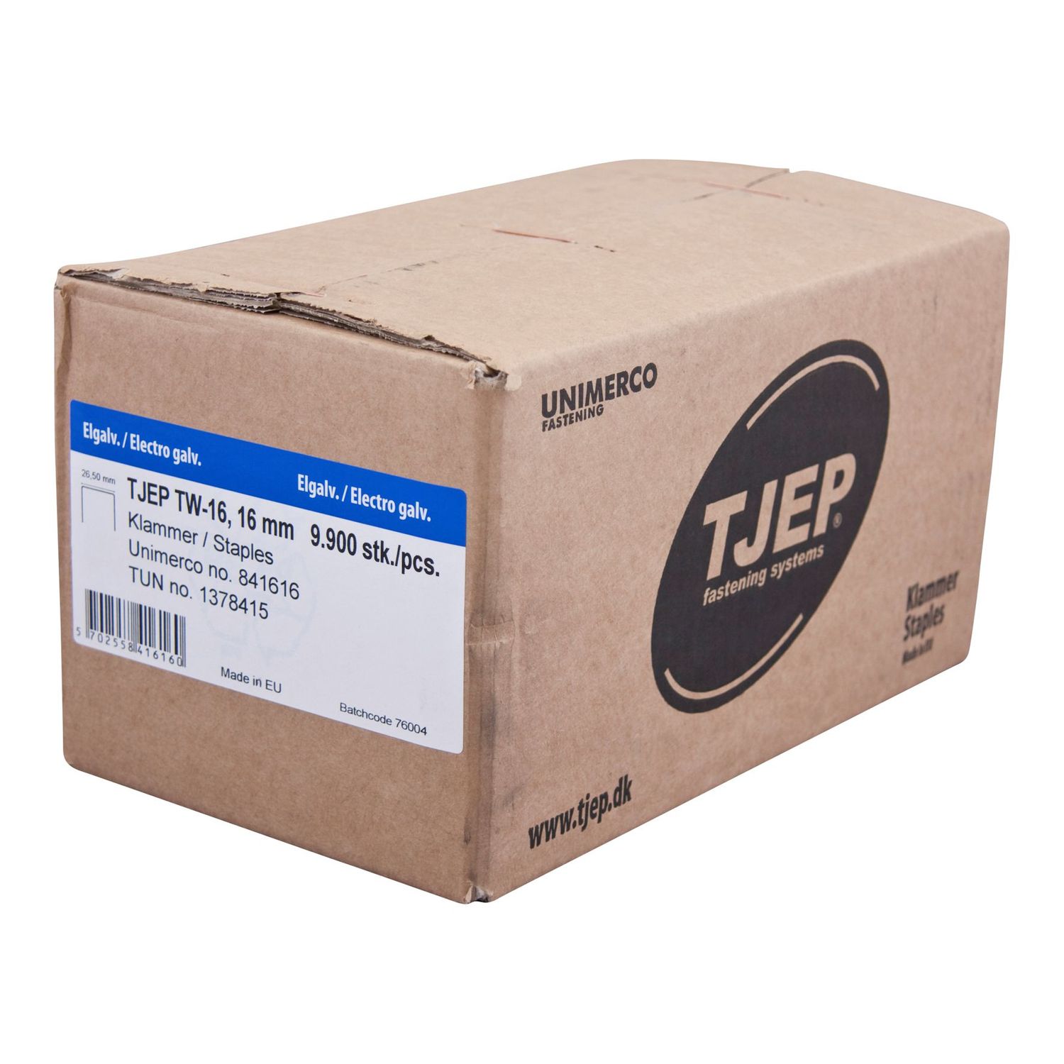 Staples Tjep TW-16/16 galvanized - 841616
