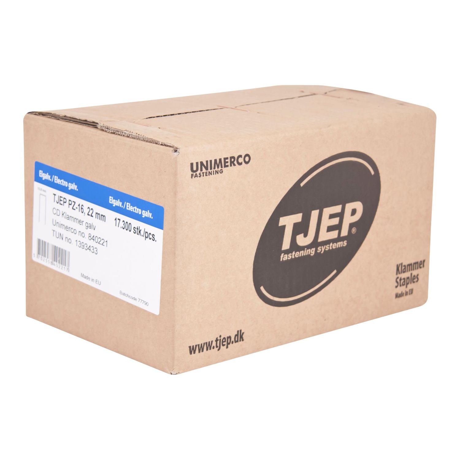Staples Tjep PZ-16/22 galvanized - 840221