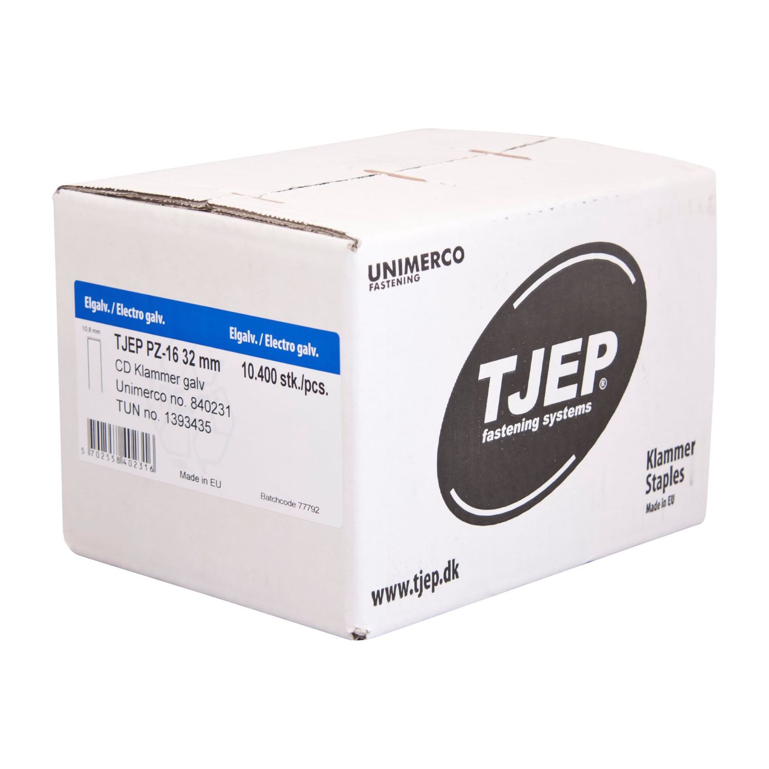 Staples Tjep PZ-16/32 galvanized - 840231