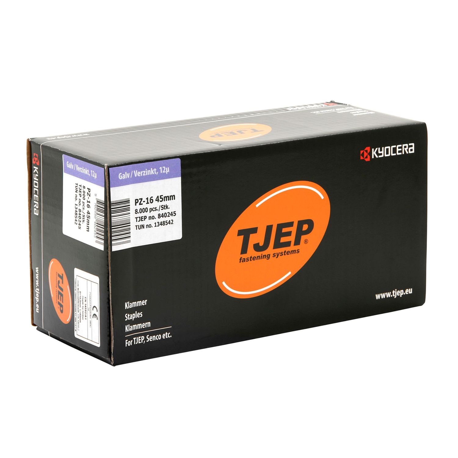 Staples Tjep PZ-16/45 12µ galvanized - 840245