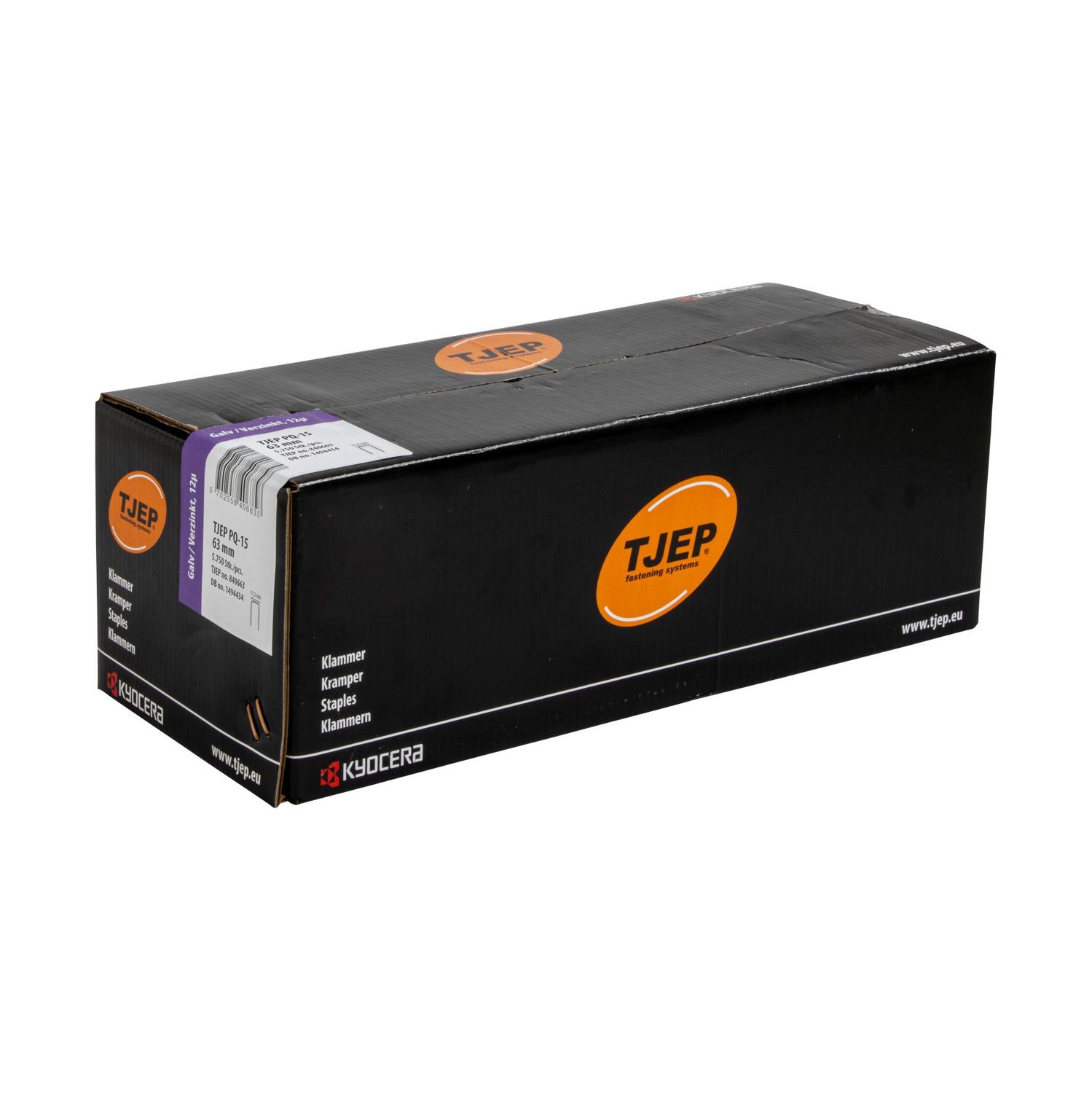 Staples Tjep PQ-15/63 galvanized - 840663
