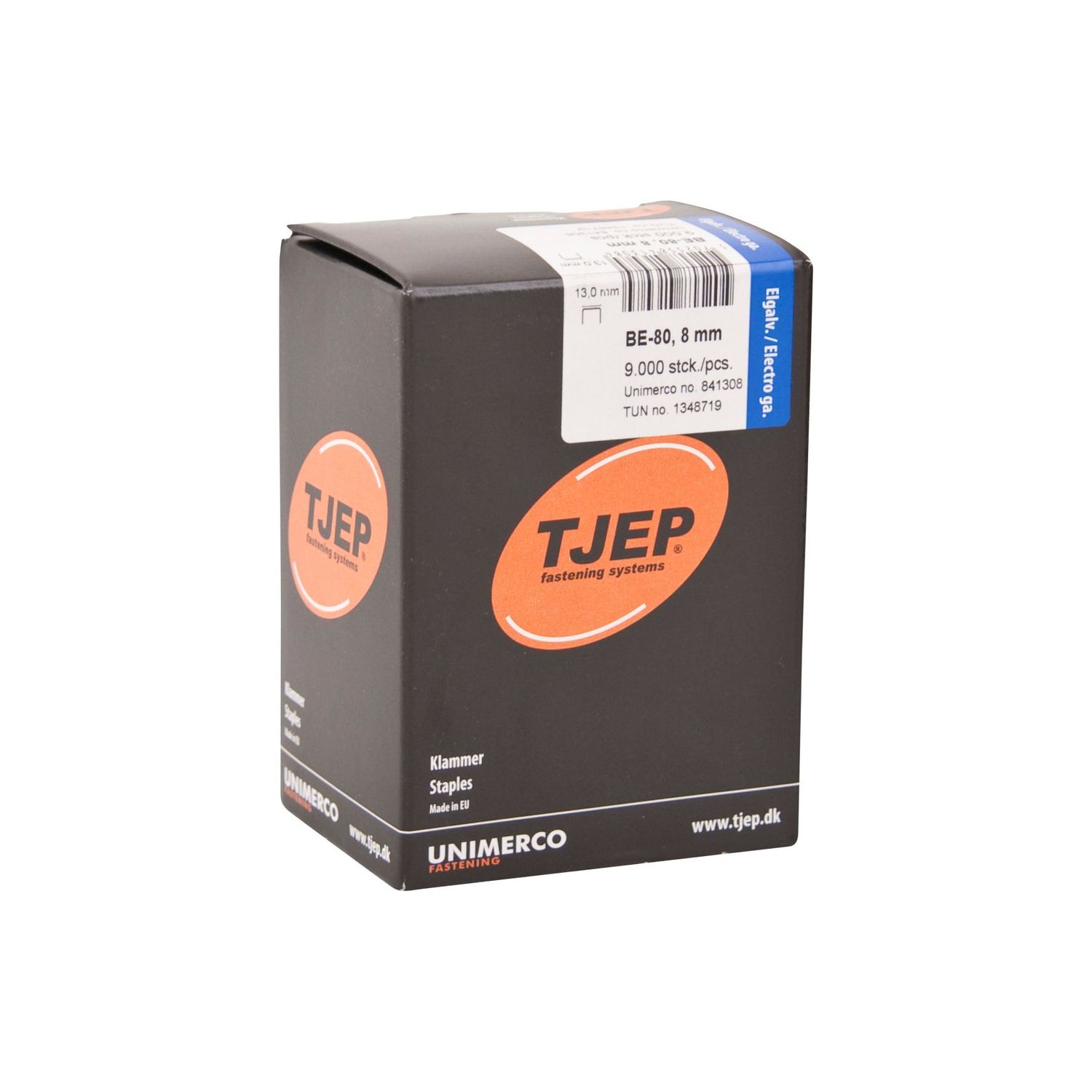 Staples Tjep BE-80/8 galvanized - 841308