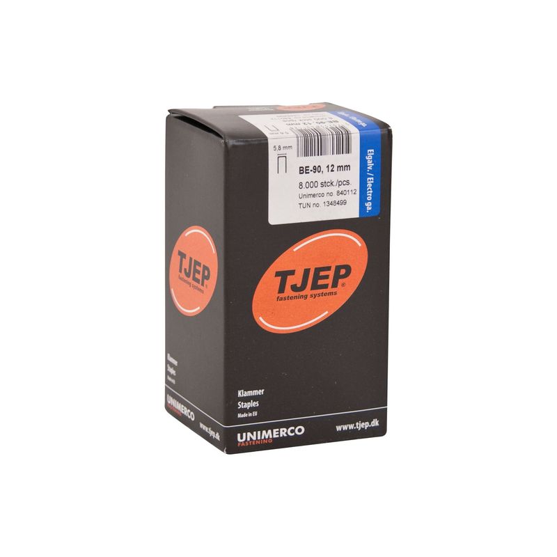 Staples Tjep BE-90/12 - galvanized - 840112