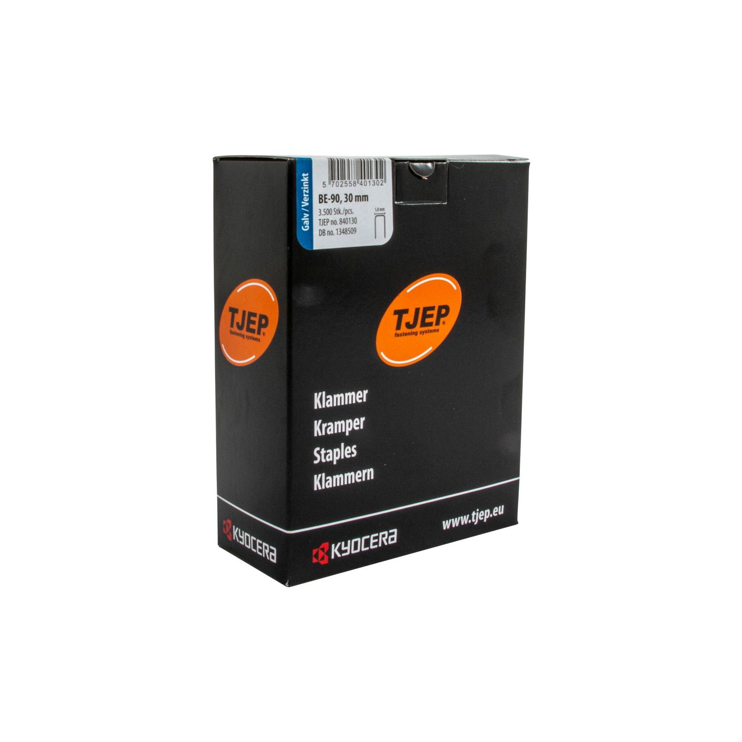 Staples Tjep BE-90/30 - galvanized - 840130