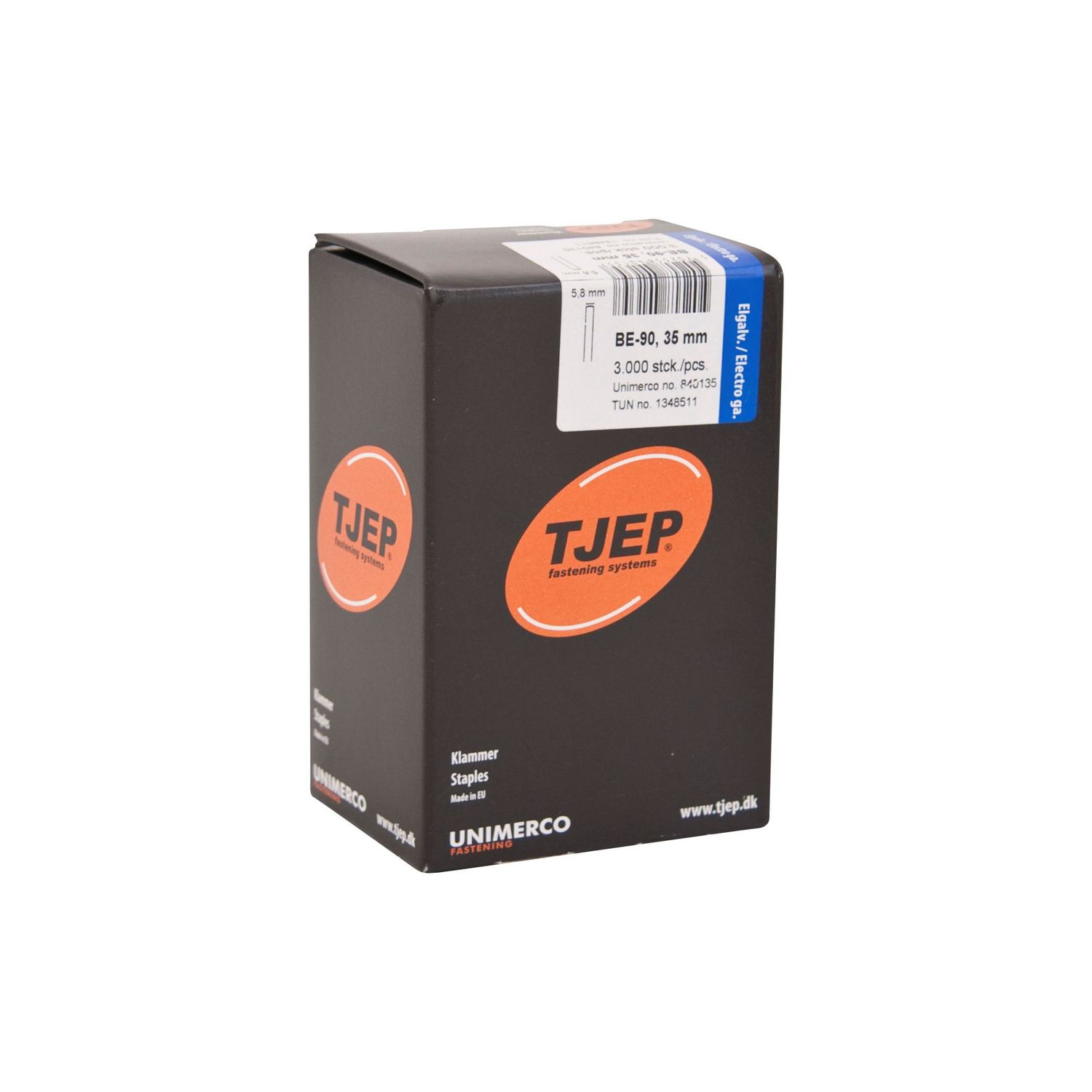 Staples Tjep BE-90/35 - galvanized - 840135