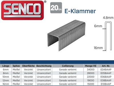 Staples Senco E04BAAP
