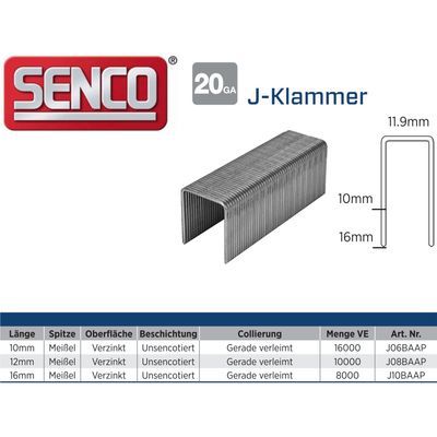 Staples Senco J08BAAP