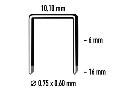 Staples Type 1400