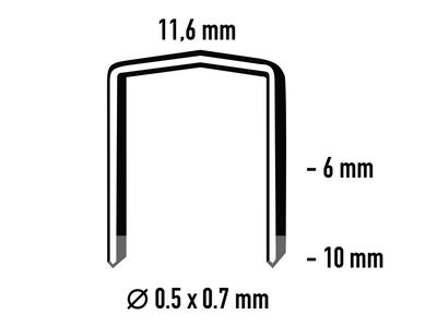 Graffette Bostitch STCR 2619