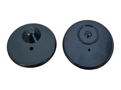 Anti theft hard tag - Round R50 black - RF 8.2 MHz