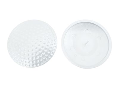 Anti theft hard tag - Golf R63 white - RF 8.2 MHz