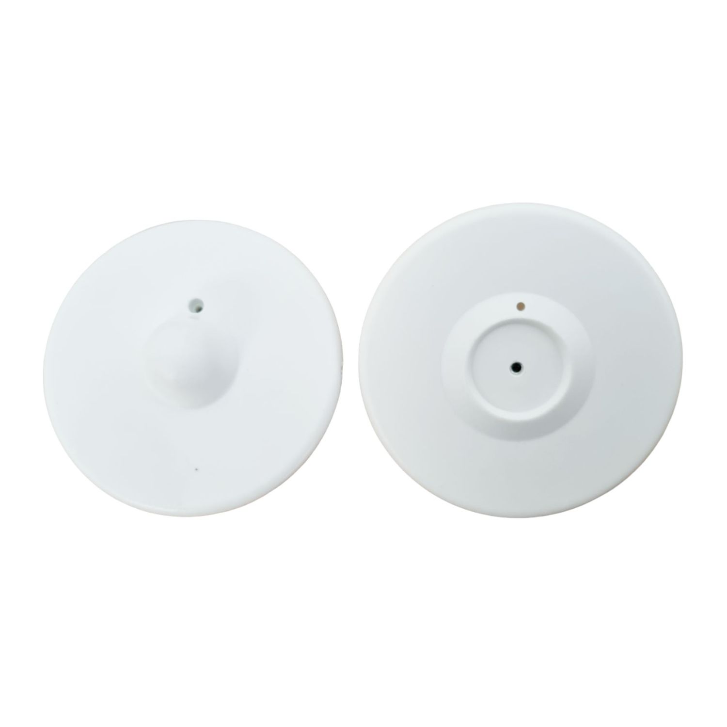 Anti theft hard tag - Round R58 white - RF 8.2 MHz