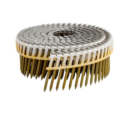 Plastic-Collated Coil Nails - 2.5-2.8 mm diameter