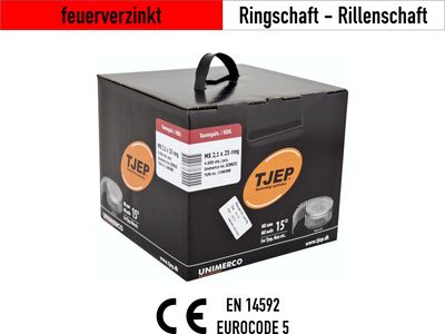 Tjep Coil Nails MX - hot dip galvanized
