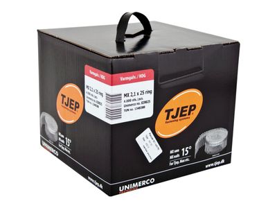 Tjep MX 21/25 Coil Nail - 2.1 x 25 - hot dip galvanized