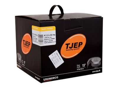 Tjep Coil Nails PC 25/66 - plastic collated - V4A stainless steel
