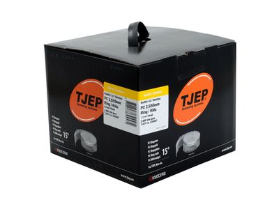 Tjep Coil Nails PC 25/55 - plastic collated - V2A stainless steel