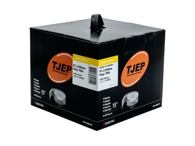 Tjep Coil Nails PC 25/55 - plastic collated - V4A stainless steel