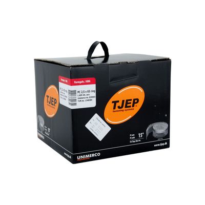 Tjep Coil Nails PC 25/65 - plastic collated - hot dip galvanized