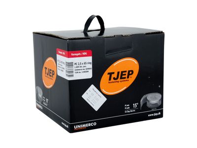 Tjep Coil Nails PC 25/65 - plastic collated - hot dip galvanized
