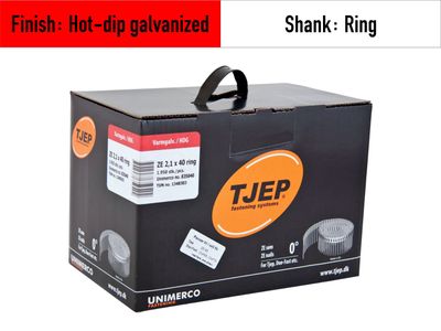 Tjep ZE 21/40 - 835040 - coil nails hot-dip galvanized