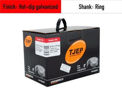 Tjep ZE 25/75 - 835075 - coil nails hot-dip galvanized