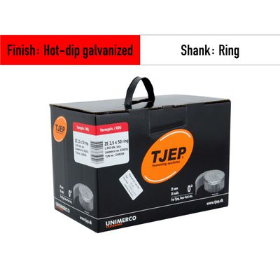 Tjep ZE 25/50 - 835051- coil nails hot-dip galvanized